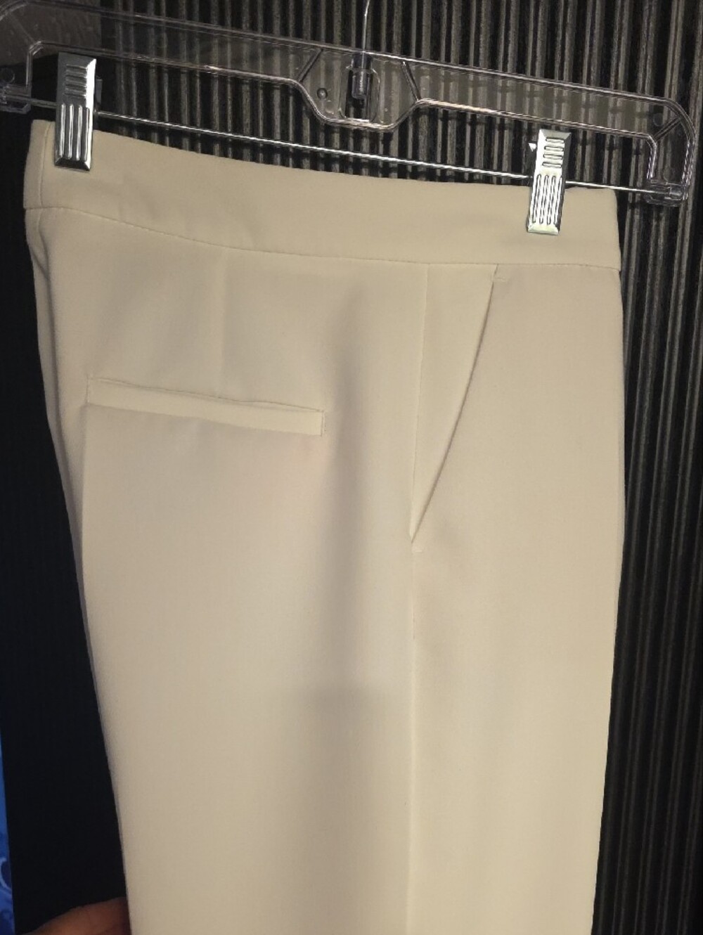 Womrns Zara White Tailored Dress Pants - Picture 2 of 3